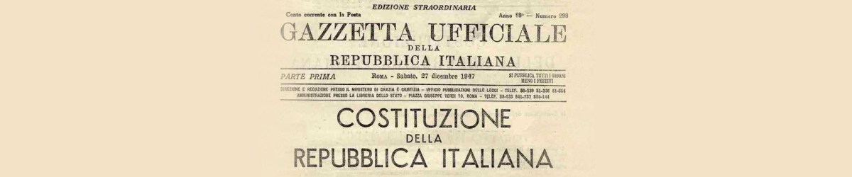 L’Italia ripudia la&nbsp;guerra